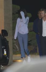 KENDALL JENNER Leaves Nobu in Malibu 11/14/2016