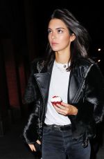 KENDALL JENNER Night Out in New York 11/06/2016