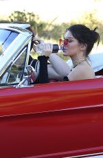 KENDALL JENNER on the Set of a Vogue Interview in Beverly Hills 11/10/2016