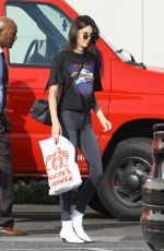 KENDALL JENNER Out Shopping in West Hollywood 11/16/2016
