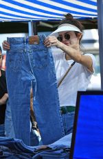 KENDALL JENNER Shopping at Flea Market in Los Angeles 11/13/2016