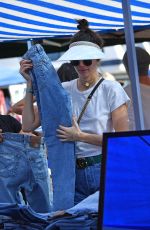 KENDALL JENNER Shopping at Flea Market in Los Angeles 11/13/2016