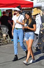 KENDALL JENNER Shopping at Flea Market in Los Angeles 11/13/2016