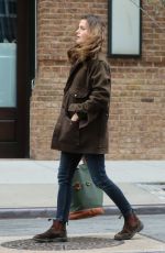 KERI RUSSELL Out and About in New York 11/21/2016