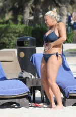 KERRY KATONA in Bikini at a Beach in Abu Dhabi 11/17/2016