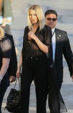 KHLOE KARDASHIAN Arrives at Jimmy Kimmel Live! in Hollywood 11/03/2016