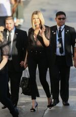 KHLOE KARDASHIAN Arrives at Jimmy Kimmel Live! in Hollywood 11/03/2016