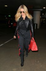 KHLOE KARDASHIAN at LAX Airport in Los Angeles 11/17/2016