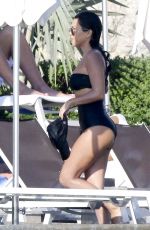 KOURTNEY KARDASHIAN in Bikini at a Pool in Los Cabos 11/14/2016