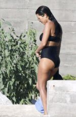 KOURTNEY KARDASHIAN in Bikini at a Pool in Los Cabos 11/14/2016