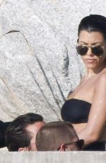 KOURTNEY KARDASHIAN in Bikini at a Pool in Los Cabos 11/14/2016