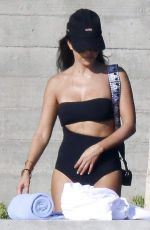 KOURTNEY KARDASHIAN in Bikini at a Pool in Los Cabos 11/14/2016