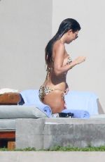 KOURTNEY KARDASHIAN in Bikini in Los Cabos 11/12/2016