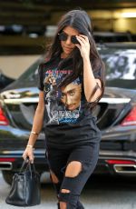 KOURTNEY KARDASHIAN in Ripped Out in Woodland Hills 11/15/2016