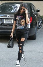 KOURTNEY KARDASHIAN in Ripped Out in Woodland Hills 11/15/2016