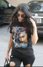 KOURTNEY KARDASHIAN in Ripped Out in Woodland Hills 11/15/2016
