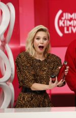 KRISTEN BELL and JULIA ROBERTS at Jimmy Kimmel Live 11/22/2016