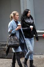 KRYSTEN RITTER on the sSet of Jessica Jones in New York 11/15/2016
