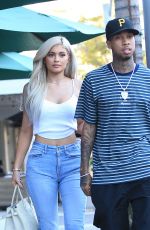 KYLIE JENNER and Tyga Out in Beverly Hills 11/08/2016