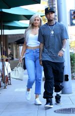 KYLIE JENNER and Tyga Out in Beverly Hills 11/08/2016