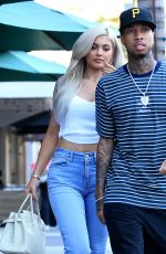 KYLIE JENNER and Tyga Out in Beverly Hills 11/08/2016