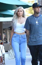 KYLIE JENNER and Tyga Out in Beverly Hills 11/08/2016