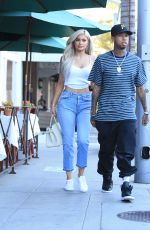 KYLIE JENNER and Tyga Out in Beverly Hills 11/08/2016