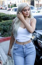 KYLIE JENNER in Jeans Out in Beverly Hills 11/08/2016