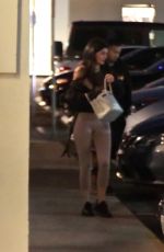 KYLIE JENNER Out for Dinner in Malibu 11/25/2016