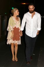 KYLIE MINOGUE and Joshua Sasse Leaves Rockpool Bar & Grill in Sydney 11/20/2016