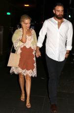 KYLIE MINOGUE and Joshua Sasse Leaves Rockpool Bar & Grill in Sydney 11/20/2016