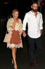 KYLIE MINOGUE and Joshua Sasse Leaves Rockpool Bar & Grill in Sydney 11/20/2016
