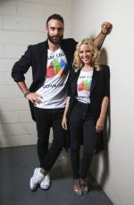 KYLIE MINOGUE on the Backstage of 2016 Aria Awards in Sydney 11/23/2016