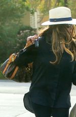 LA TOYA JACKSON Out and About in Brentwood 11/12/2016