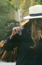 LA TOYA JACKSON Out and About in Brentwood 11/12/2016