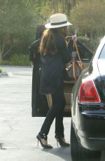 LA TOYA JACKSON Out and About in Brentwood 11/12/2016