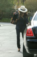 LA TOYA JACKSON Out and About in Brentwood 11/12/2016