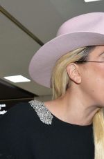 LADY GAGA Arrives at Narita Airport in Tokyo 11/01/2016