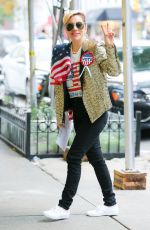 LADY GAGA Arrives at the Polls to Vote in New York 11/08/2016