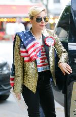 LADY GAGA Arrives to Vote in New York 08/11/2016