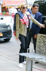 LADY GAGA Arrives to Vote in New York 08/11/2016