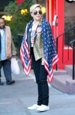 LADY GAGA Arrives to Vote in New York 08/11/2016