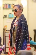 LADY GAGA Arrives to Vote in New York 08/11/2016