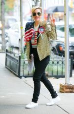 LADY GAGA Arrives to Vote in New York 08/11/2016