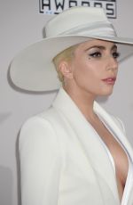 LADY GAGA at 2016 American Music Awards at The Microsoft Theater in Los Angeles 11/20/2016