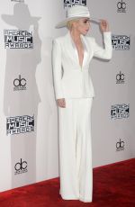 LADY GAGA at 2016 American Music Awards at The Microsoft Theater in Los Angeles 11/20/2016