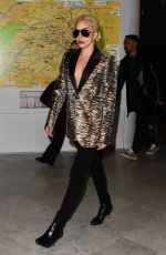 LADY GAGA at CDG Airport in Paris 11/27/2016