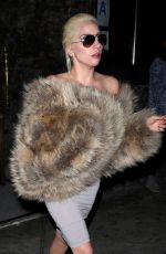 LADY GAGA at No Name Club in Los Angeles 11/15/2016