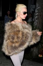 LADY GAGA at No Name Club in Los Angeles 11/15/2016