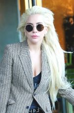 LADY GAGA Out and About in New York 11/23/2016